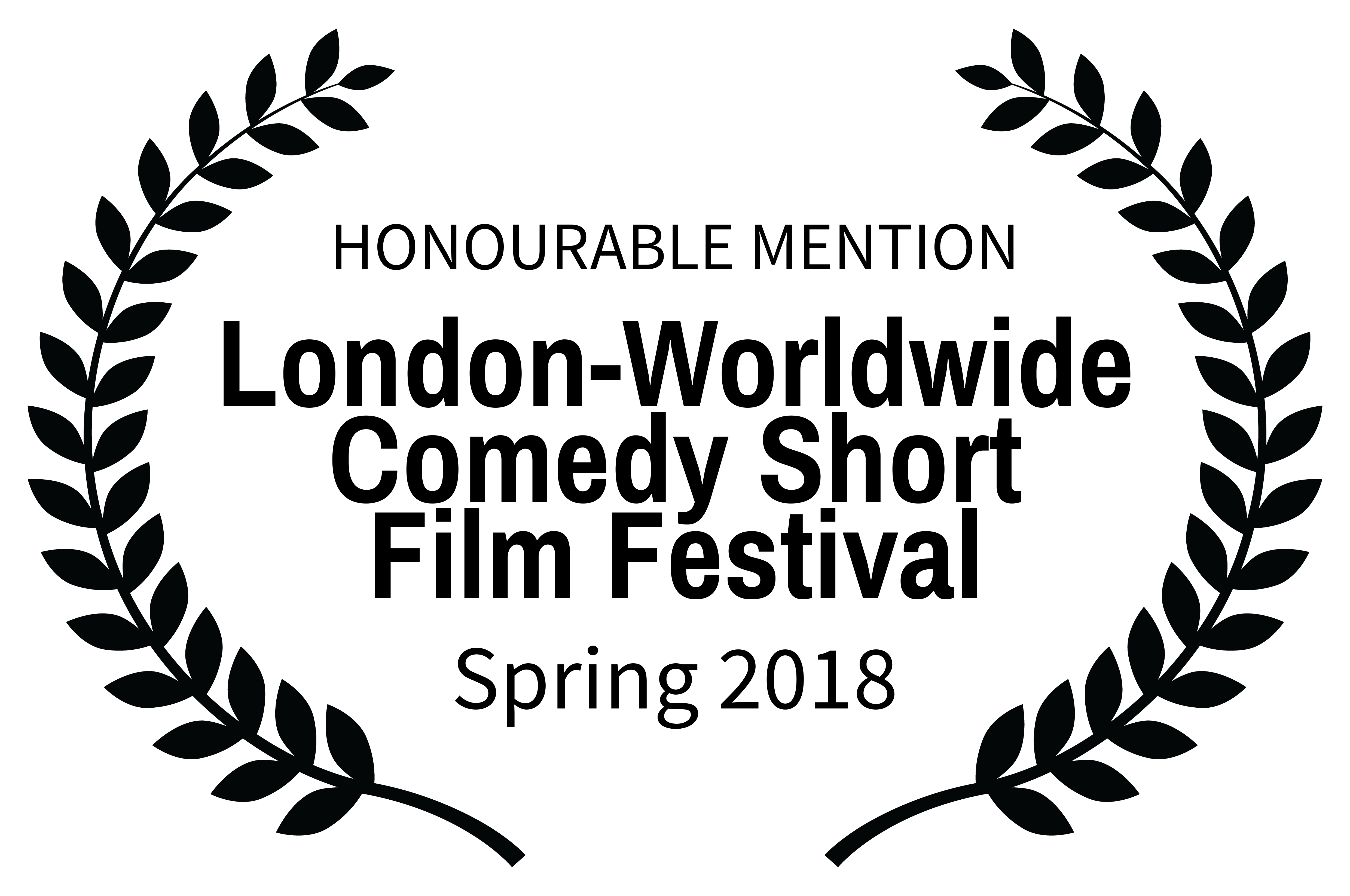 London Worldwide Comedy Short Film Festival 2018 logo 